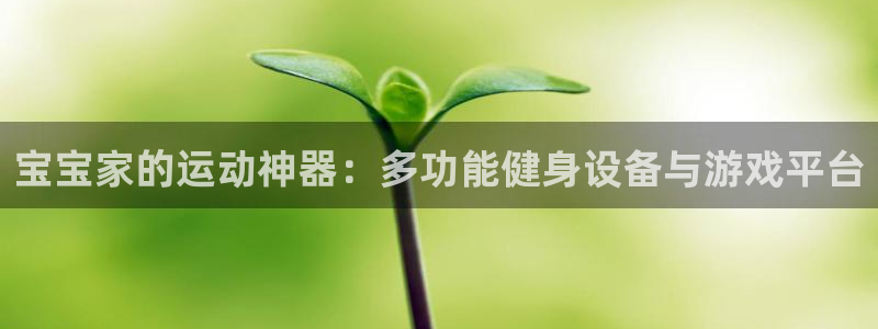 fb体育平台注册要钱吗：宝宝家的运动神器：多功能健身